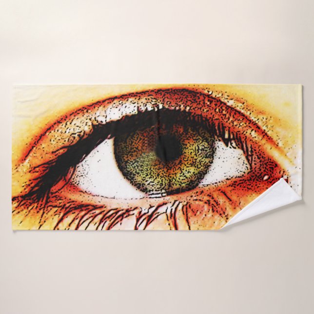 Oeil btcna (Serviette de bain)
