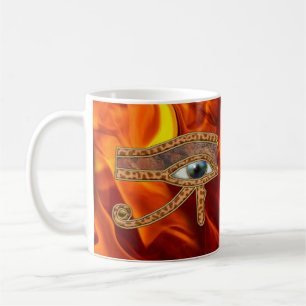 Oeil de Horus Mug de l'art égyptien antique