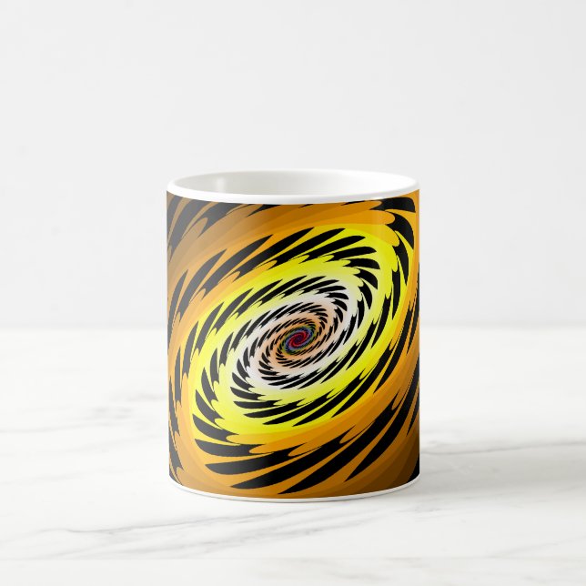 Oeil de la tasse de fractale de tigre (Centre)