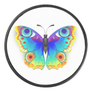 Oeil de paon arc-en-ciel