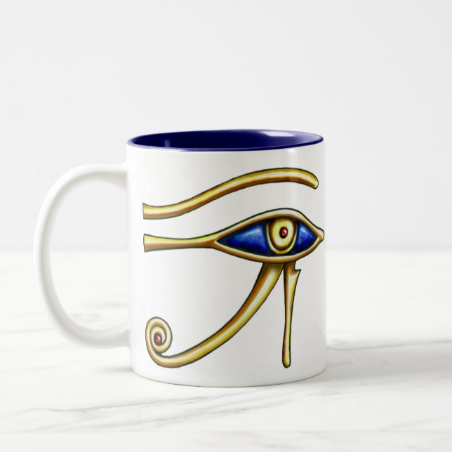Oeil de tasse de Horus (Gauche)