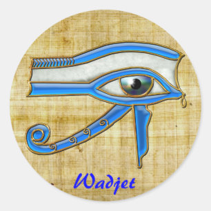 OEIL D'HORUS Stickers D'Art Égyptien Wadjet