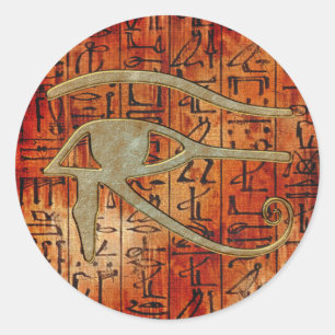 OEIL D'HORUS Stickers D'Art Égyptien Wadjet