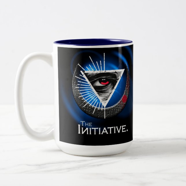 OEil d'initiative Art Mug (Gauche)