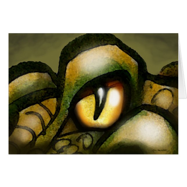 OEil dragon (Devant horizontal)