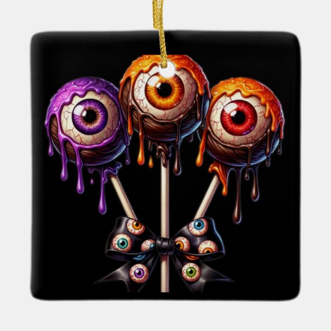 Oeil Lollipop Ornement (Devant)