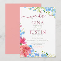 Oeillets et Faire-part de mariage de notes d'oubli