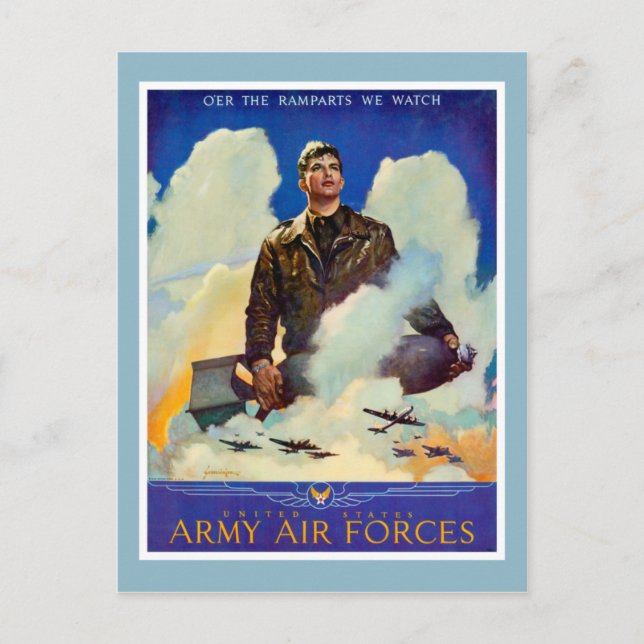 O'er the Ramparts We Watch Postcard (Front)