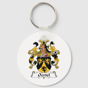 Oertel Family Crest Keychain