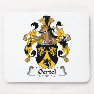 Oertel Family Crest Mouse Pad