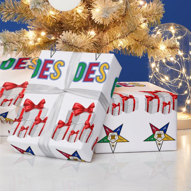 OES Christmas Wrapping Paper (Holidays)