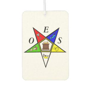 OES Eastern Star Sister Masonry Order Air Freshener