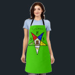 OES Eastern Star Sister Masonry Order Apron<br><div class="desc">OES Eastern star,  sister,  order,  Masons. Personalized Freemasons,  masonry apron.</div>