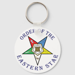 OES LETTERED KEYCHAIN