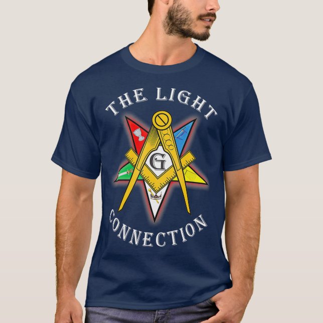 OES Mason The Light Connection Star Square Day T-Shirt (Front)