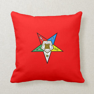 OES Order of the Easter Star Pillow
