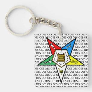 OES Order of the Eastern Star KeyChain