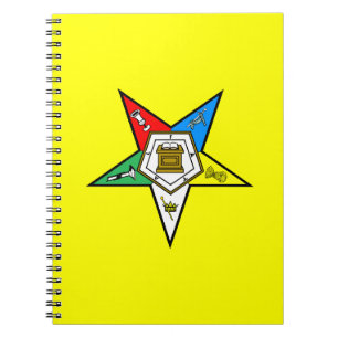 OES Order of the Eastern Star Notebook