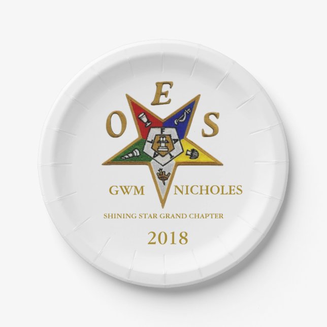 OES PAPER PLATE (Front)