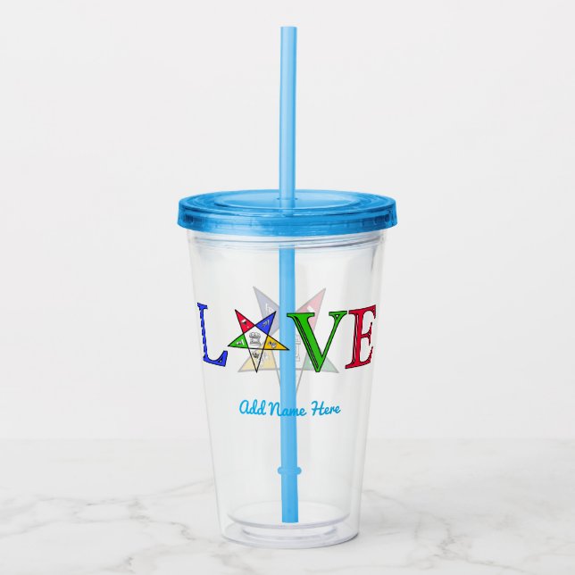 OES Personalize Acrylic Tumbler (Front)