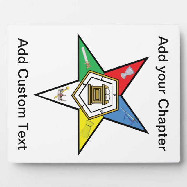 OES Plaque (Front)