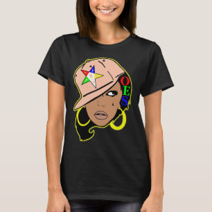 Oes Snapback Sister Order Of The Eastern Star Moth T-Shirt