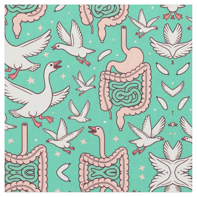 Oesophagoose Fabric (Close Up)