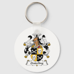 Oesterling Family Crest Keychain