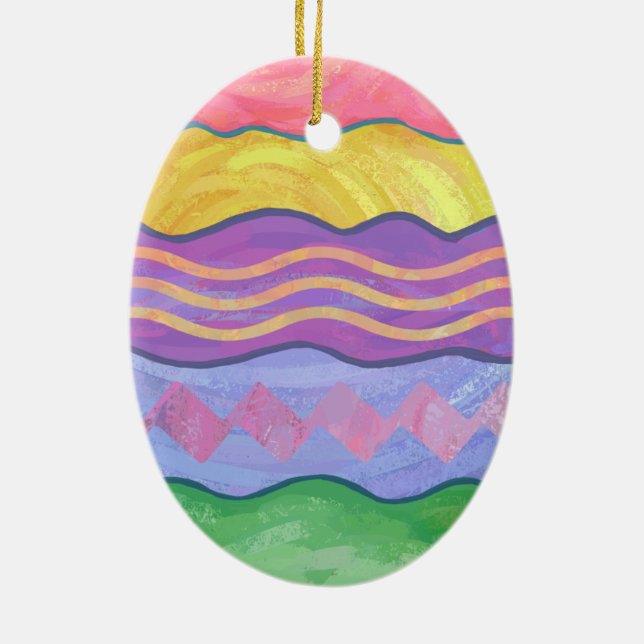 Oeuf de Pâques 1 ornement (Dos)