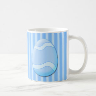 Oeuf de Pâques (Bleu) Mug de café