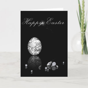 Oeuf de Pâques brillant - Carte de voeux