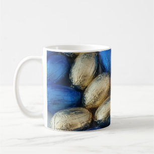 Oeufs de Pâques Bleus Golden, Mug