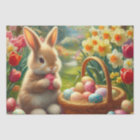Œufs de Pâques et Papier de Soie Lapin de Pâques