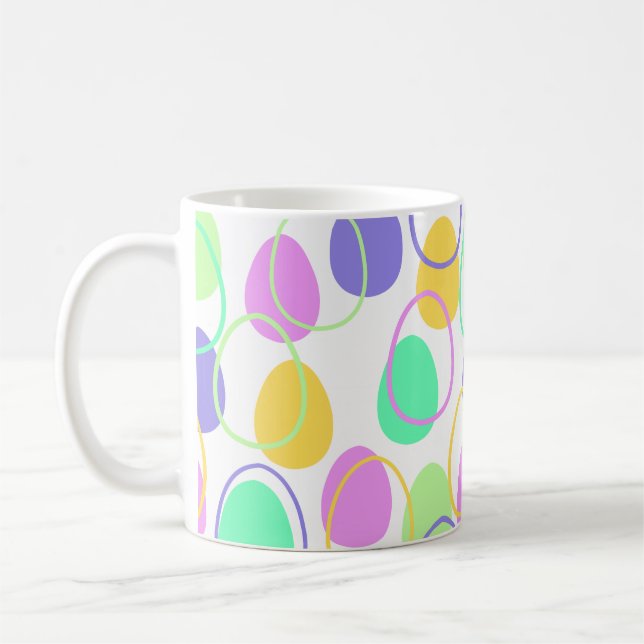 OEufs de Pâques et présentation de la Mug de café (Gauche)