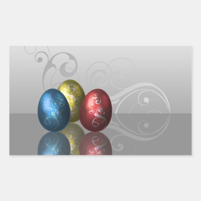 OEufs de Pâques - Sticker (Devant)