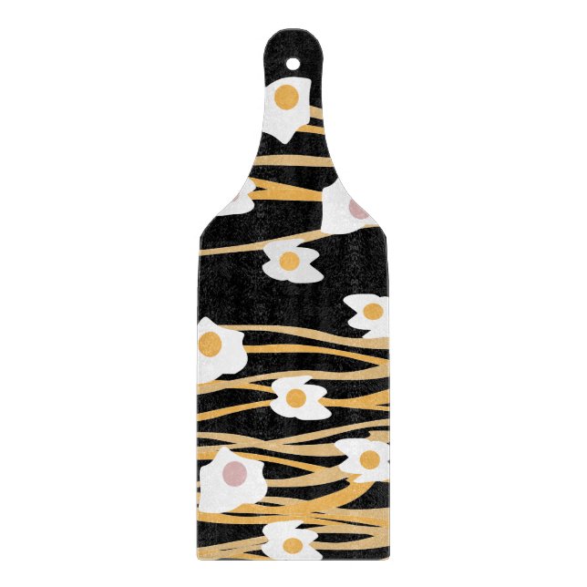 OEufs et nouilles Dîner Motif Planche à découper (Devant)