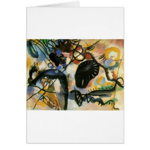 Oeuvre Abstraite de Kandinsky Black Spot