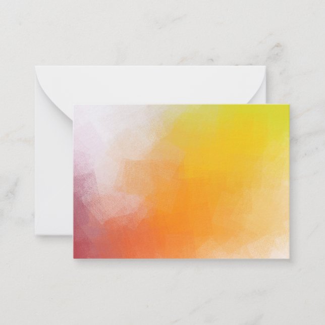 Oeuvre Abstraite moderne Blank Modèle tendance (Devant)