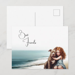 Œuvre d'art de carte postale souvenir Staffordshir