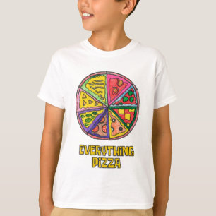 OEuvre d'art de la pizza par Kareem T-Shirt