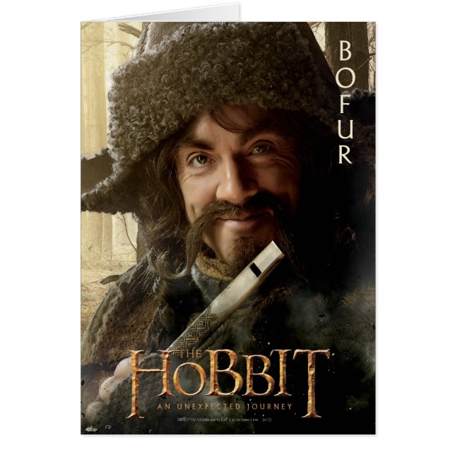 Oeuvre d'art en édition limitée : Bofur (Devant)
