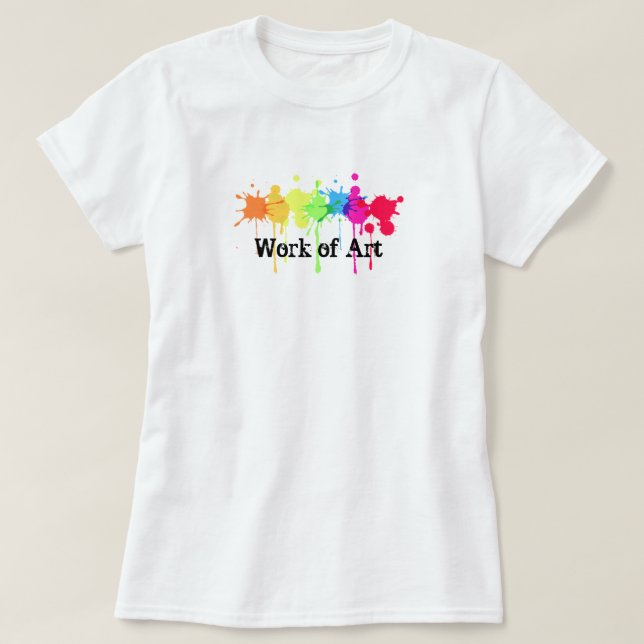 OEuvre d'art T-shirt (Design devant)