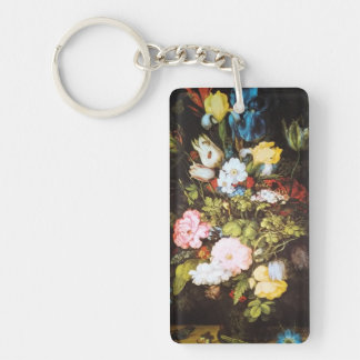 Œuvres d'art élégantes de fleurs sauvages vintage