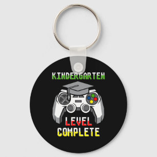Of 2024 Kindergarten Level Kids Video Game Graduat Keychain