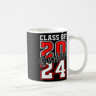 Of 2024 Senior 24 Shirt High School Graduation Par Coffee Mug