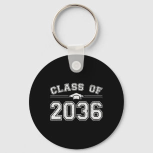 Of 2036 Grow With Me First Day Of School Graduate Keychain
