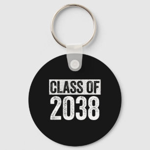 Of 2038 Senior 2038 Graduation Shirt Keychain