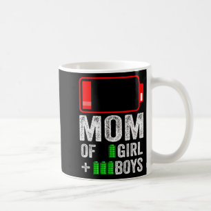 Of 3 Boy 1 Girl Gift From Kid Mothers Day Birthday Coffee Mug