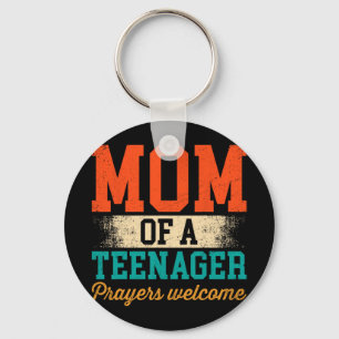 Of A Teenager Prayers Welcome Women Christian Moth Keychain