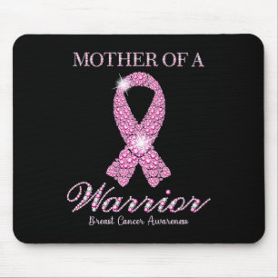 Of A Warrior Breast Cancer Awareness Pink Ribbon Mouse Pad